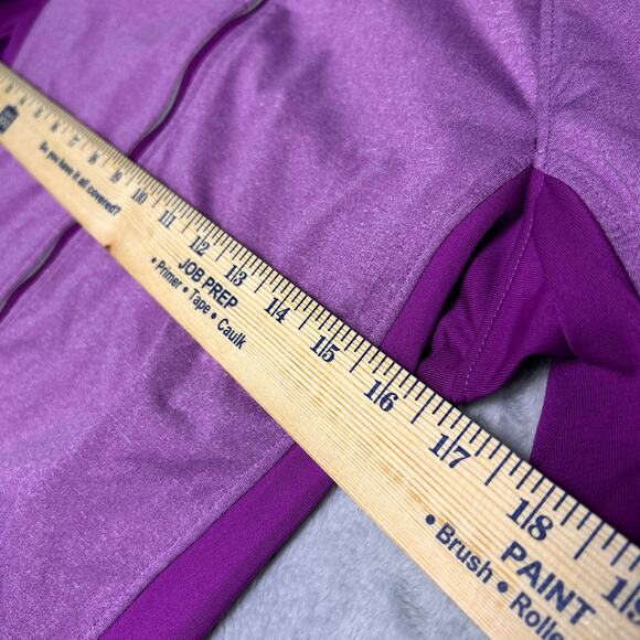 Nike Dri-Fit Full Zip Womens M Magenta Running Activewear Lightweight Colorful - Picture 7 of 11